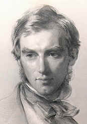 Joseph D. Hooker (1817-1911). Succeeded his father as director of Kew Gardens. His son-in-law, Thiselton-Dyer, was his successor. This portrait is by George Richmond (1855)