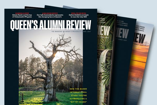 Covers from 2022 Queen's Alumni Review issues