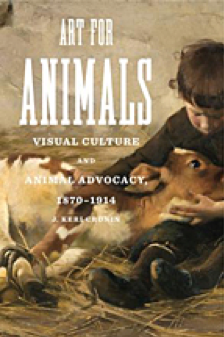 A poster for "Art For Animals"