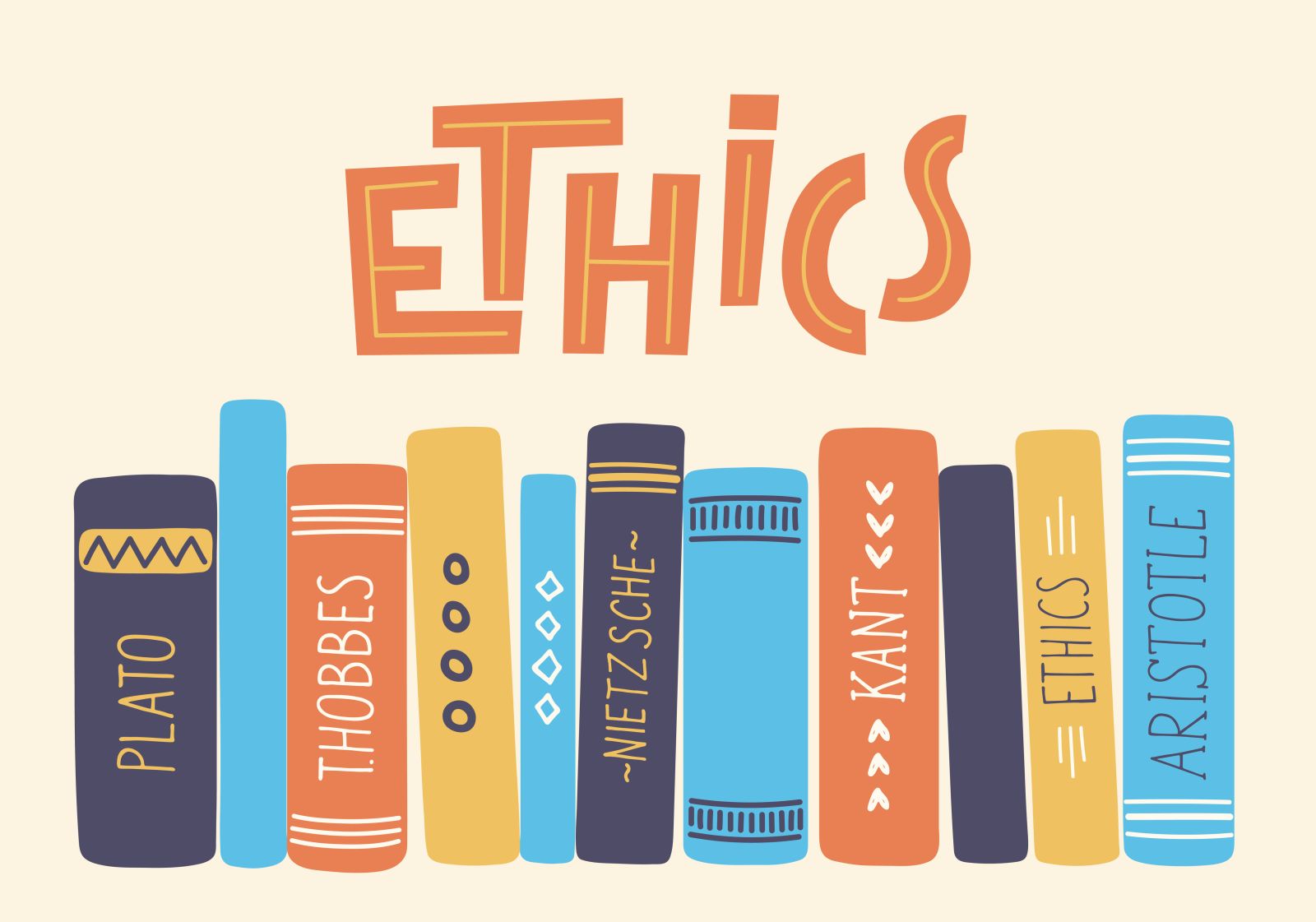 Philosophy Books with "Ethics" above them