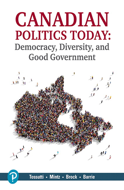 Canadian Politics Today: Democracy, Diversity and Good Government