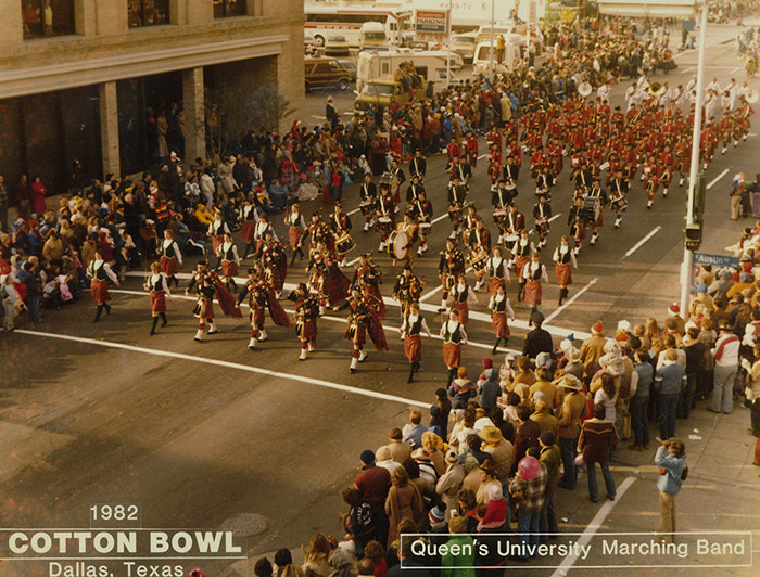 [Queen’s Bands at Cotton Bowl, 1982]
