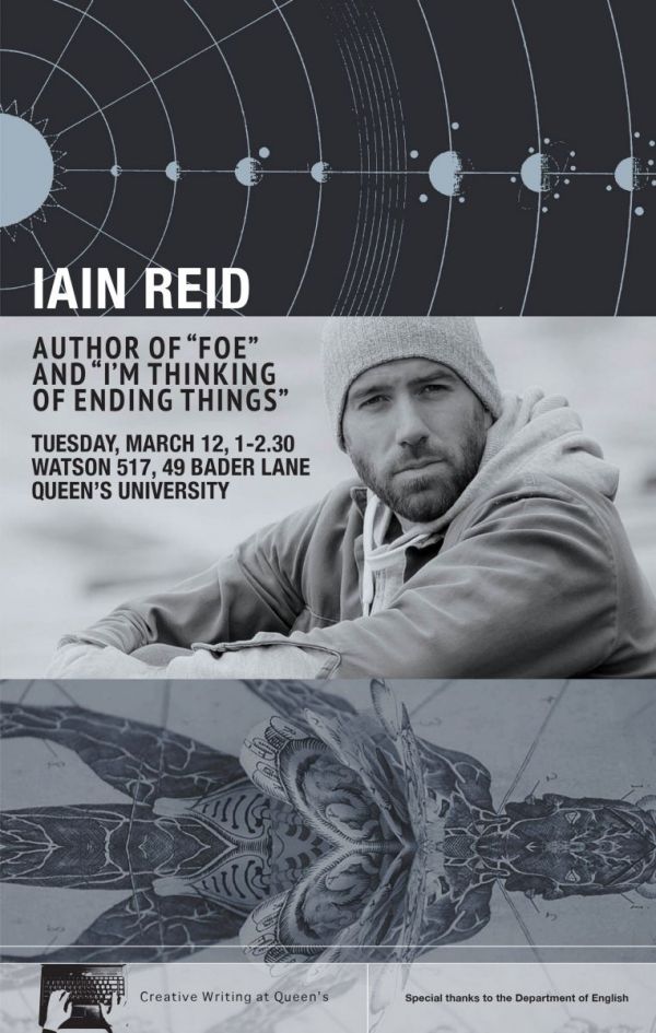 A reading and conversation with Iain Reid