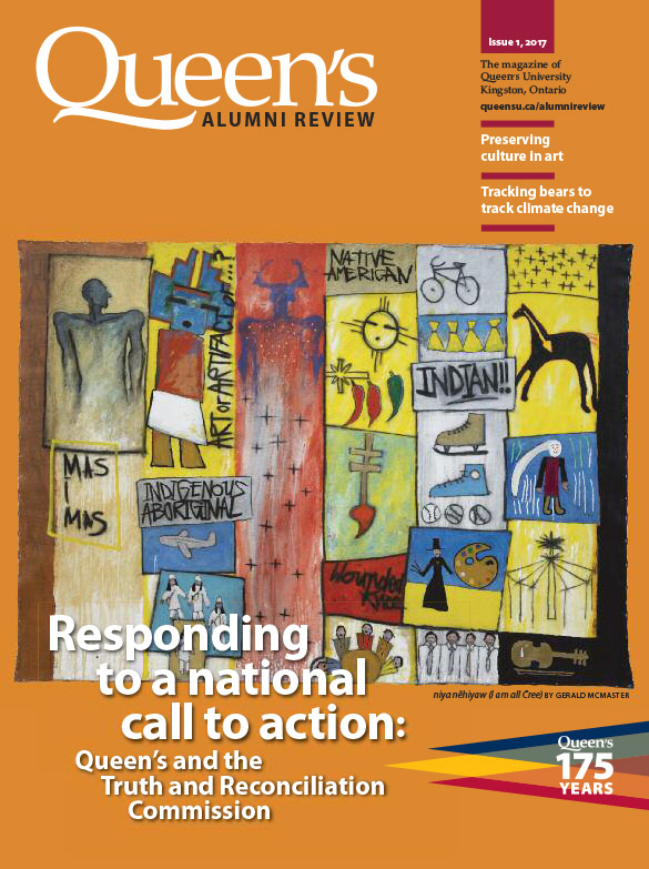 [cover of Queen's Alumni Review, issue 1, 2017]