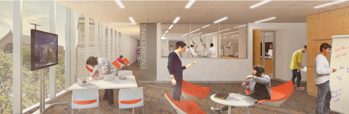The Beaty Water Research Centre will be located on the third floor, featuring labs and meeting space. (Supplied Photo)