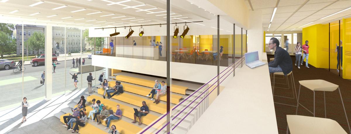 The Innovation and Wellness Centre will feature a common lounge for undergraduate mechanical and materials engineering students, something that they have not had before. (Supplied Photo)