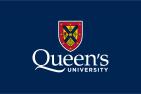 Queen's University logo on a blue field