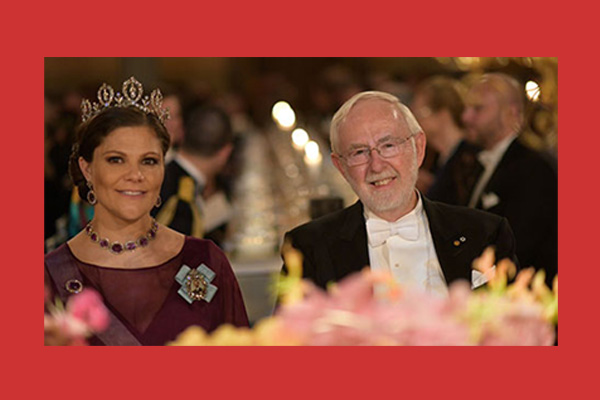 Dr. McDonald at the Nobel Prize dinner with Princess Victoria