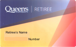 retirees association member card