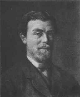 Samuel Butler (1835-1902) who, with Ewald Hering, saw heredity as the transfer of stored information. This self portrait is reproduced with the permission of the Master and Fellows of St. John's College, Cambridge