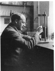 J. B. S. Haldane (1892-1964) at the Department of Biochemistry, Cambridge University