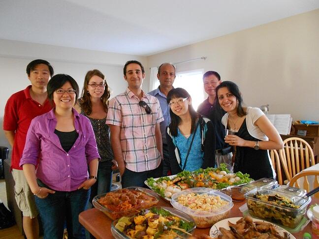 2011 Group Dinner Party