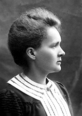 Photo of Marie Curie in place of photo of Kaitlin McNeil (photo not available)