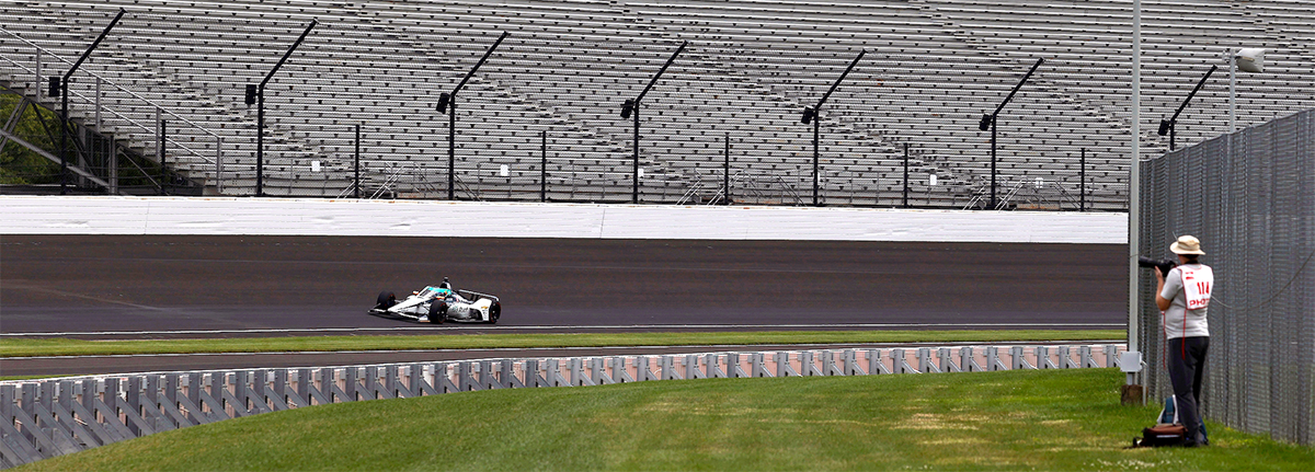 Race car driver Dalton Kellett