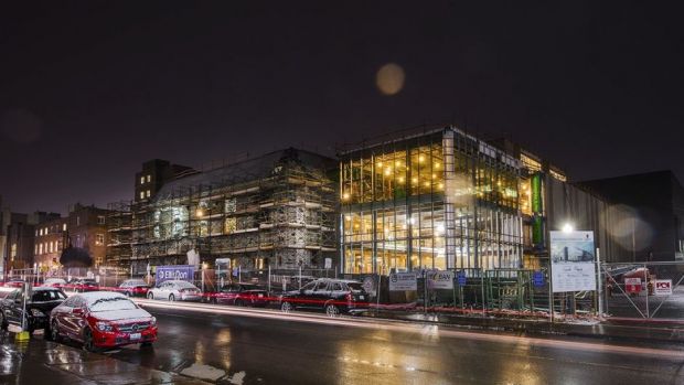 Exterior of Mitchell Hall