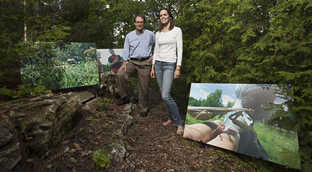 Andrew Chisholm and Laurie Thomson