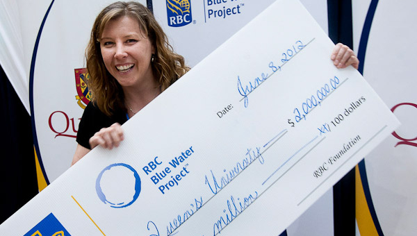 Titia Praamsma, a PhD candidate in the Department of Civil Engineering