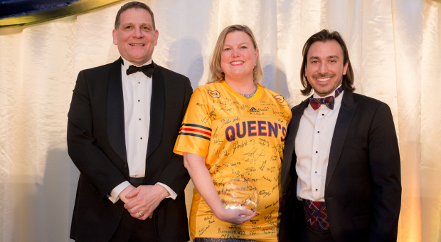 Principal Woolf, Sue Bates and Rico Garcia