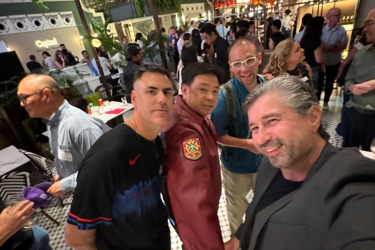 Alumni at a Singapore Branch event.