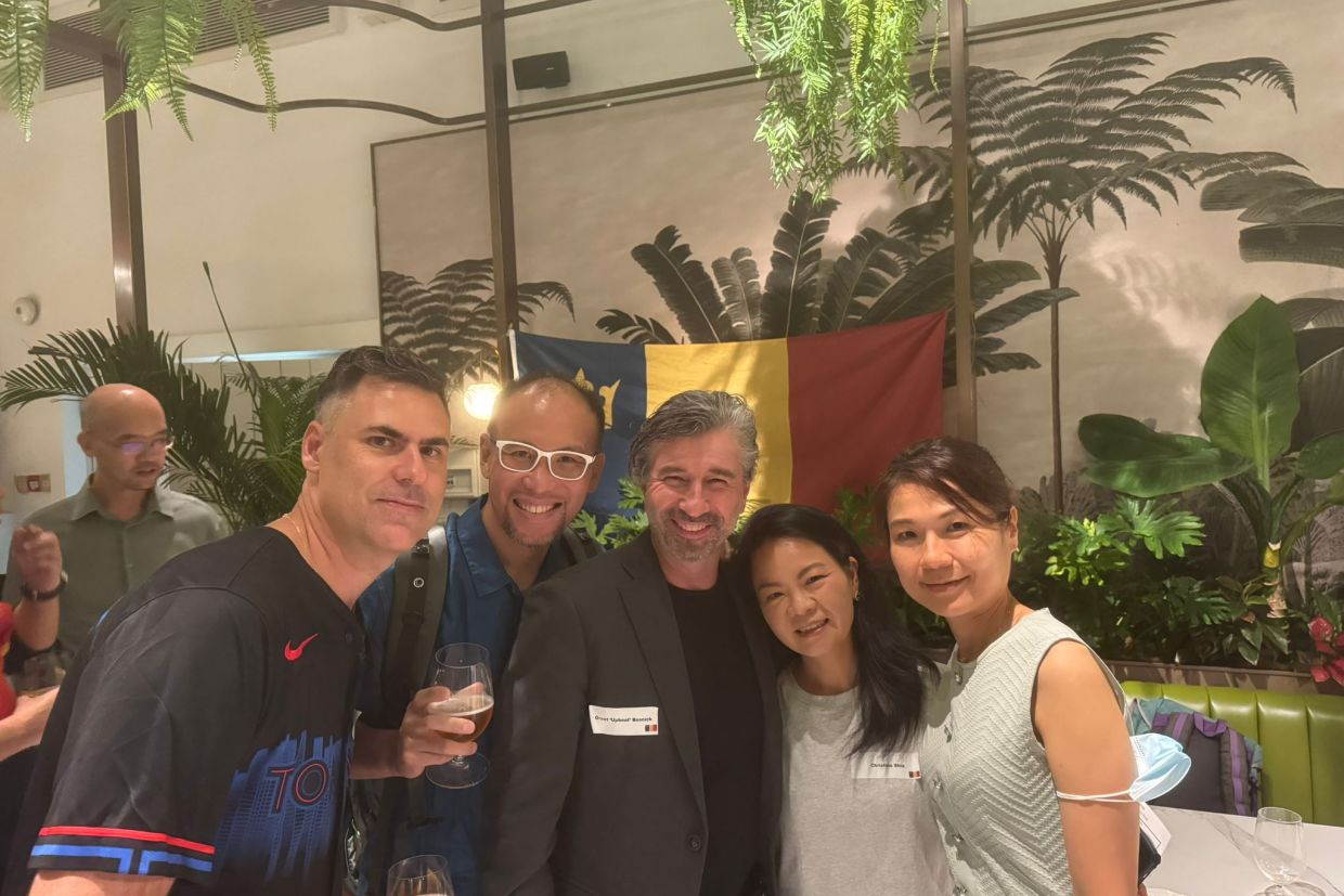 Alumni at a Singapore Branch event.
