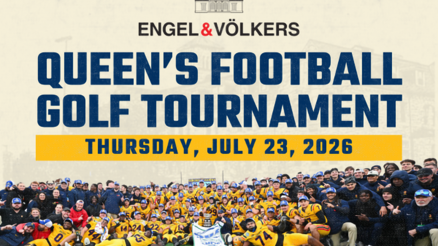 Queen's Football Golf Tournament presented by Engel and Völkers, Thursday July 23, 2026