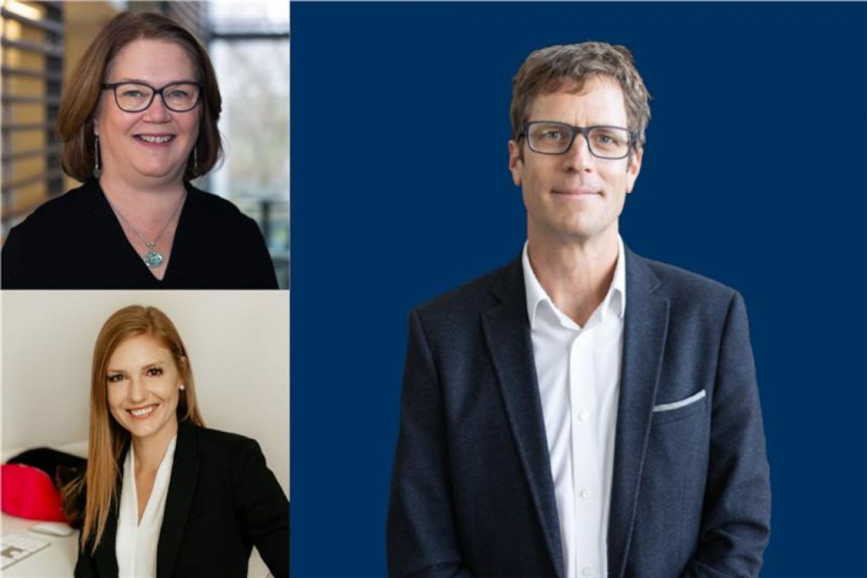 Event host, London Branch President Ms Vanhie, and speaker guests, Dean Philpott and Dr. Booth