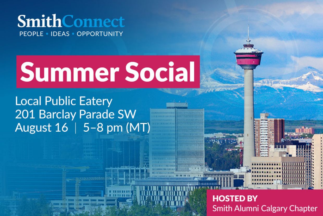 Calgary Summer Social Hosted by the Smith Alumni Calgary Chapter August 16