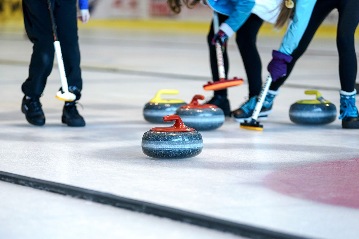 Individuals curling