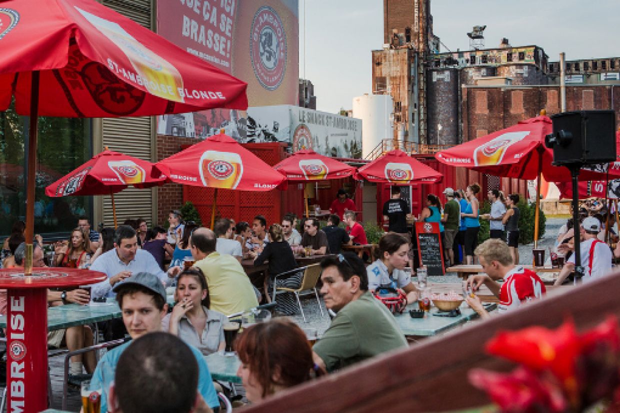 McAuslan Brewery Terrasse