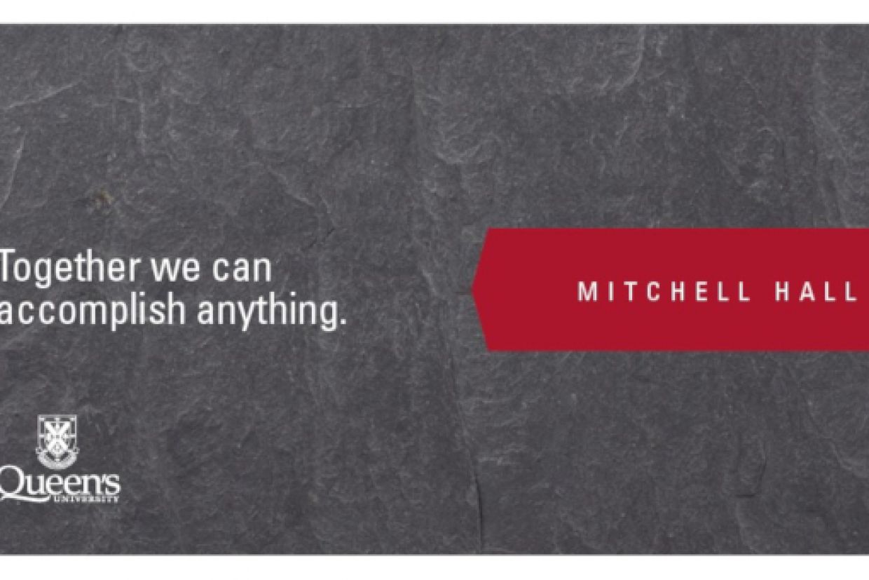 Together we can accomplish anything. Mitchell Hall