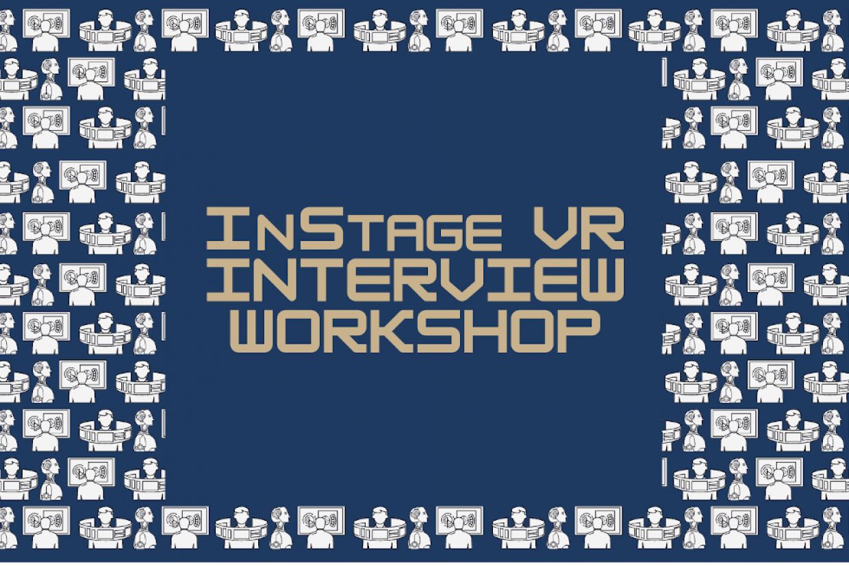 InStage VR Interview Workshop graphic