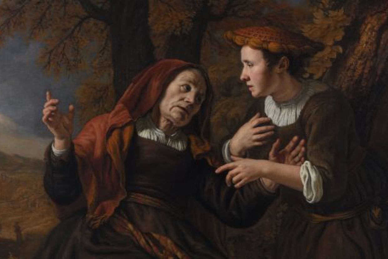 Jan Victors, Ruth and Naomi, 1653, oil on canvas