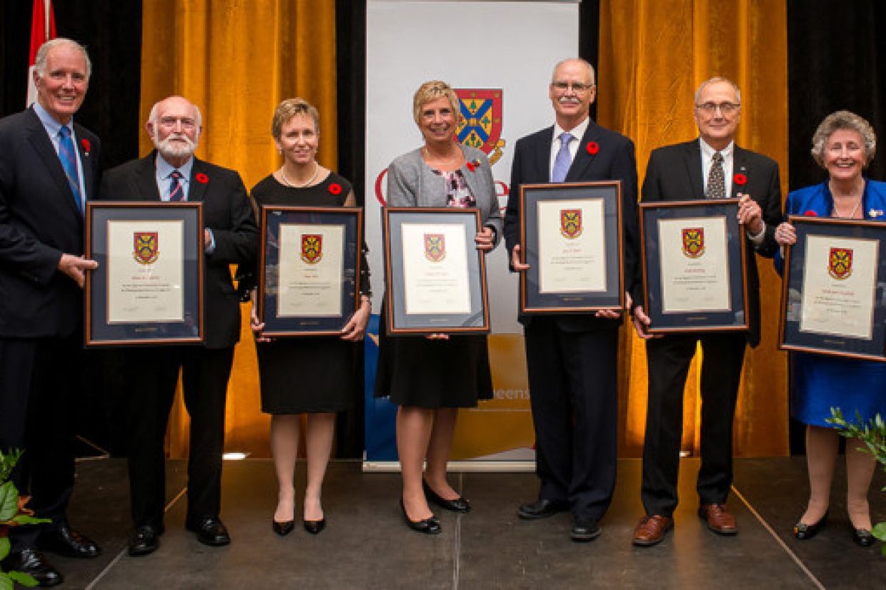 2018 Distinguished Service Award recipients