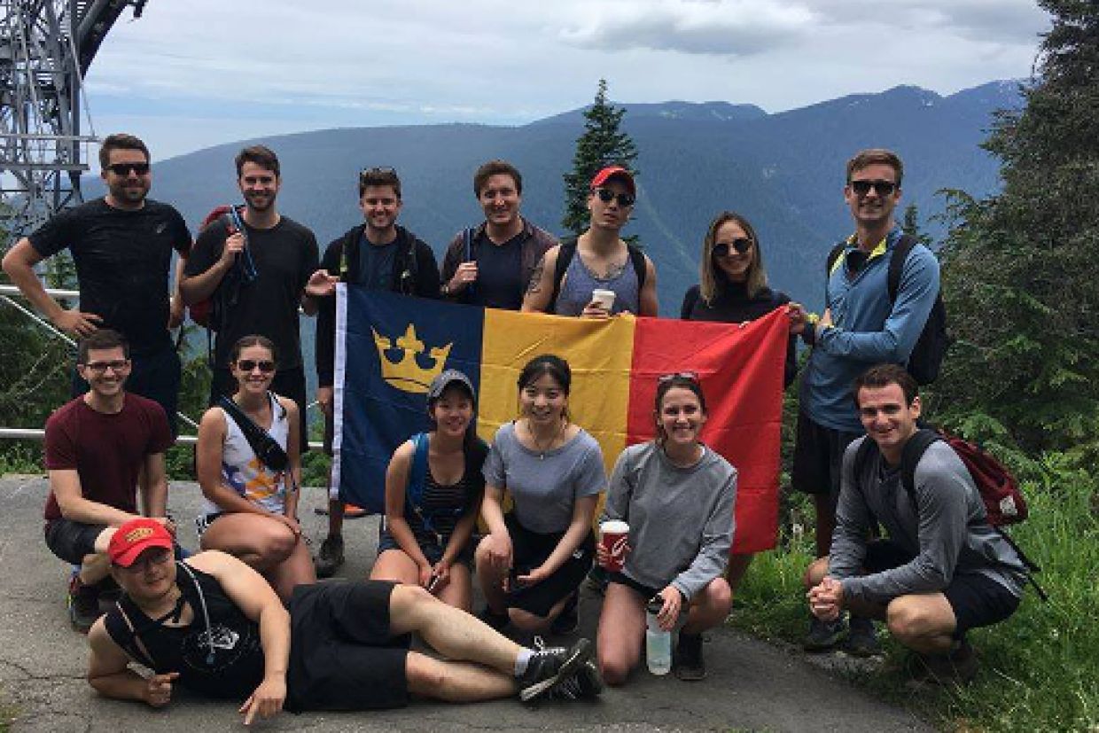 alumni at grouse mountain