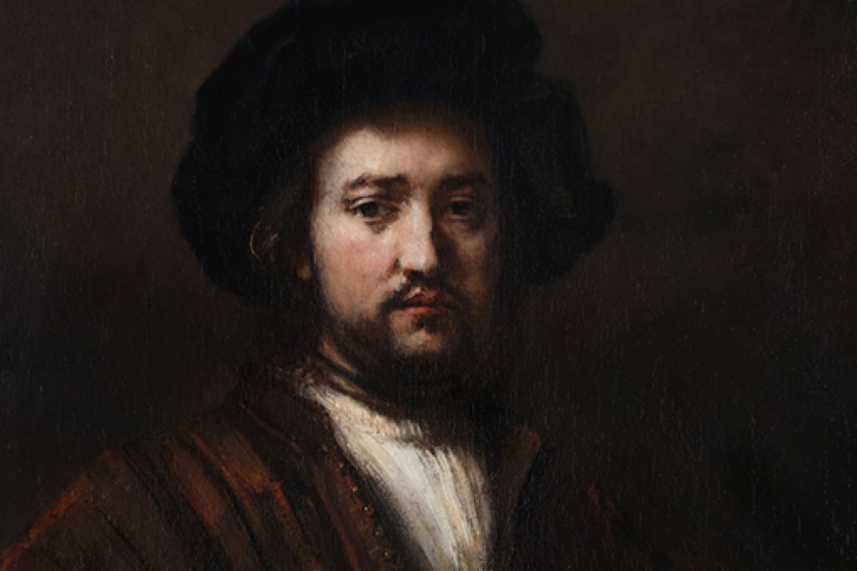 Rembrandt van Rijn, Portrait of a Man with Arms Akimbo