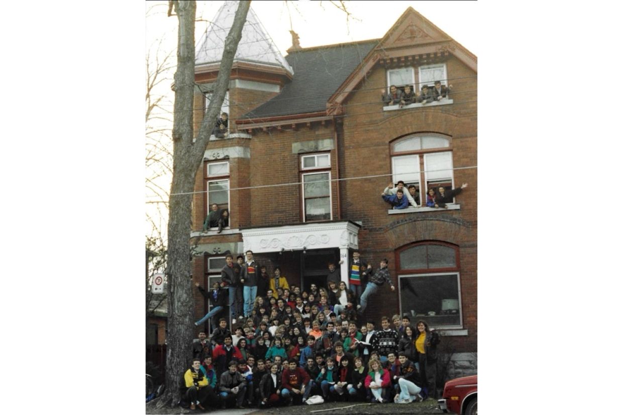BCom'91 class photo in the Commons