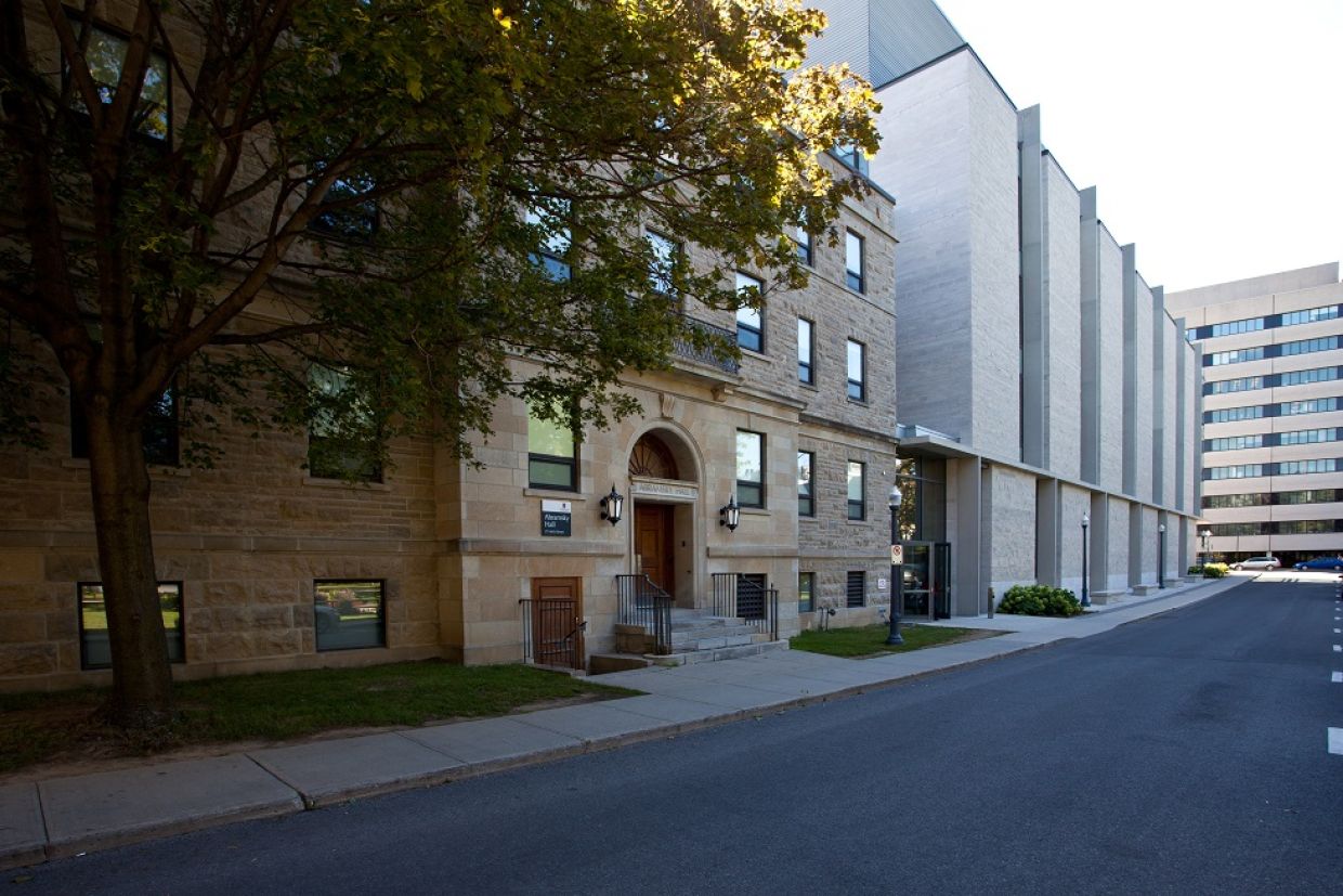 Exterior of the School of Medicine building