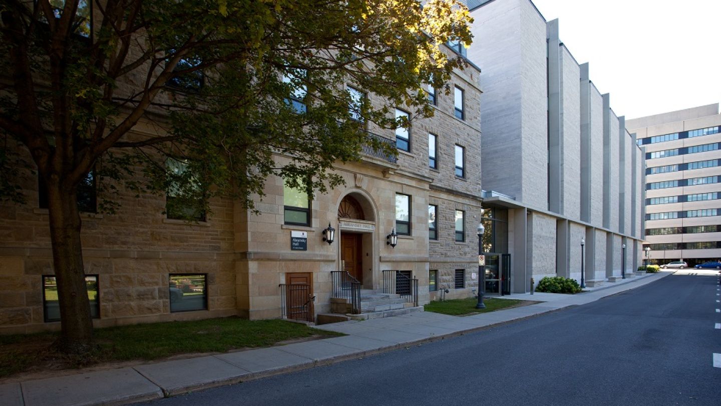 Exterior of the school of medicine