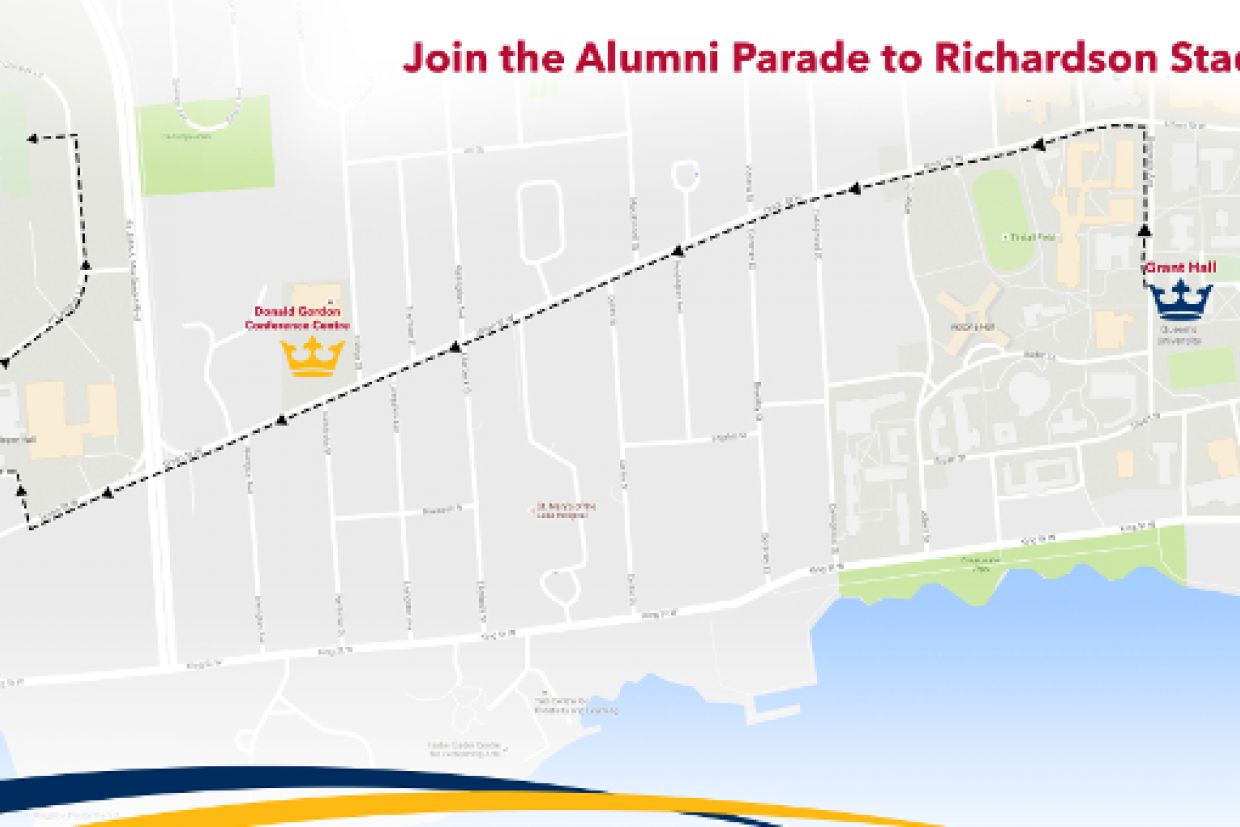 [Alumni Parade Route]