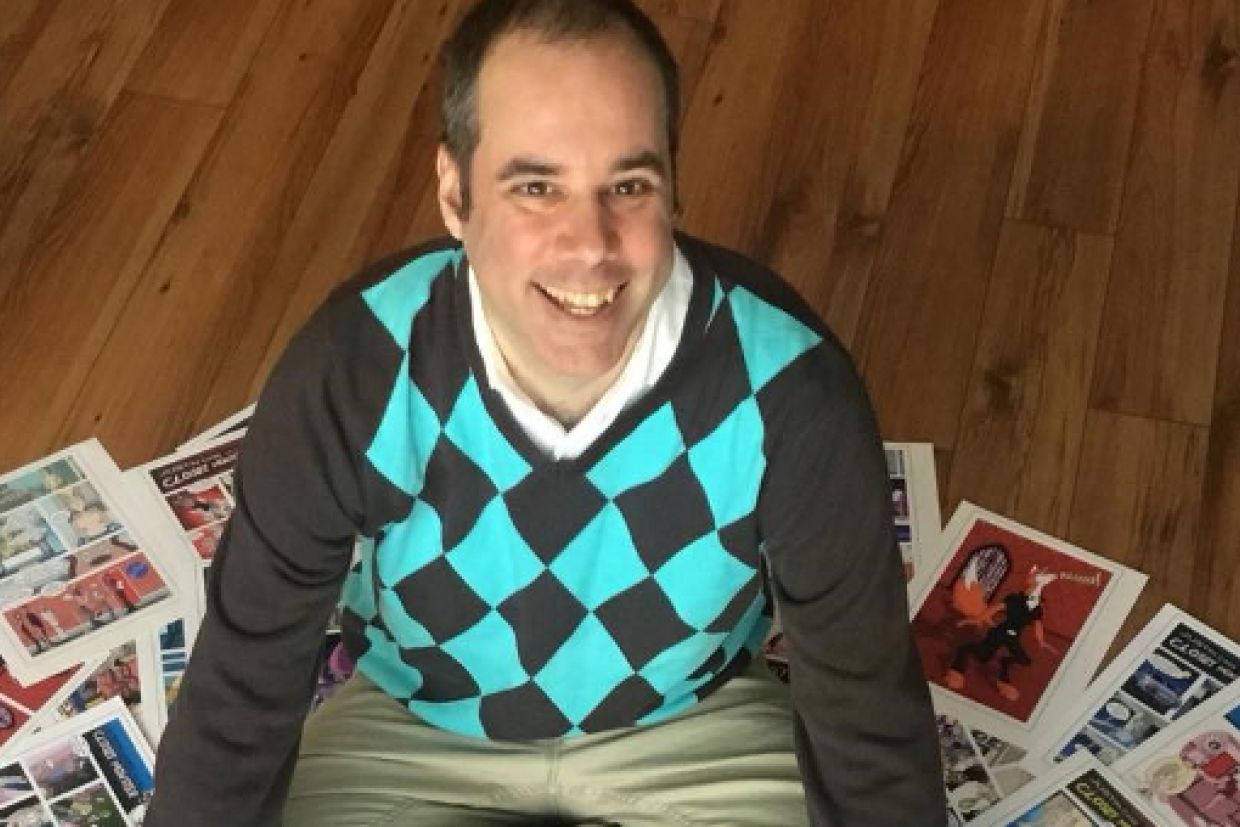 [Mark Julien, author of Justin Case and the Closet Monster]