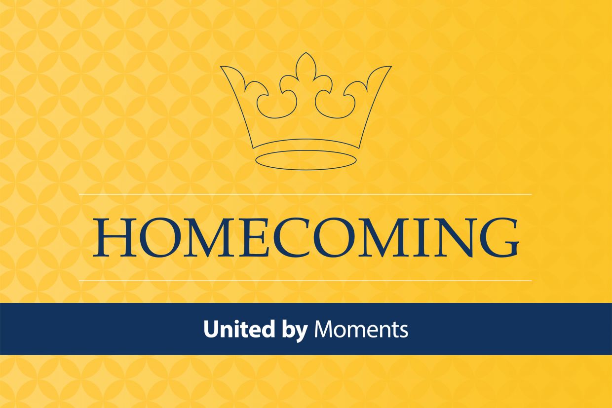 Homecoming October 17. United by moments