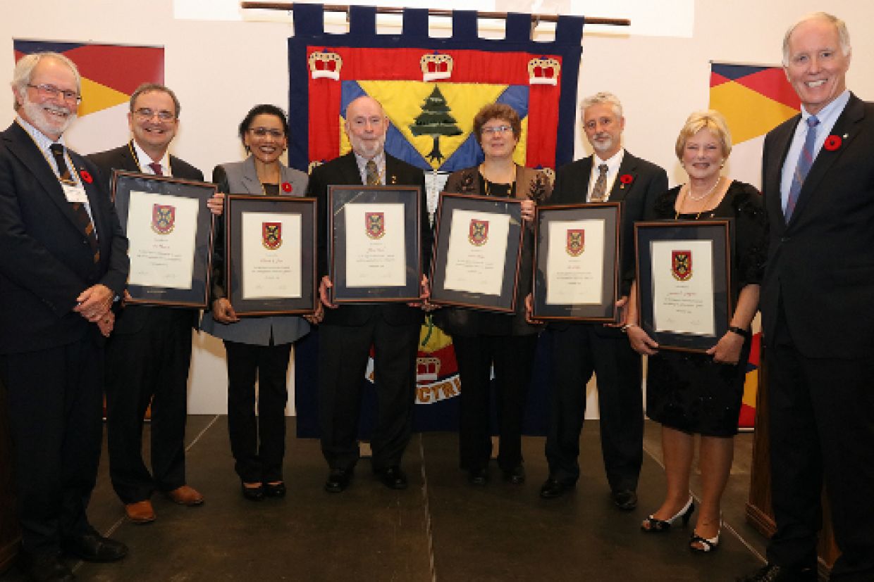 The 2019 Distinguished Service Award recipients
