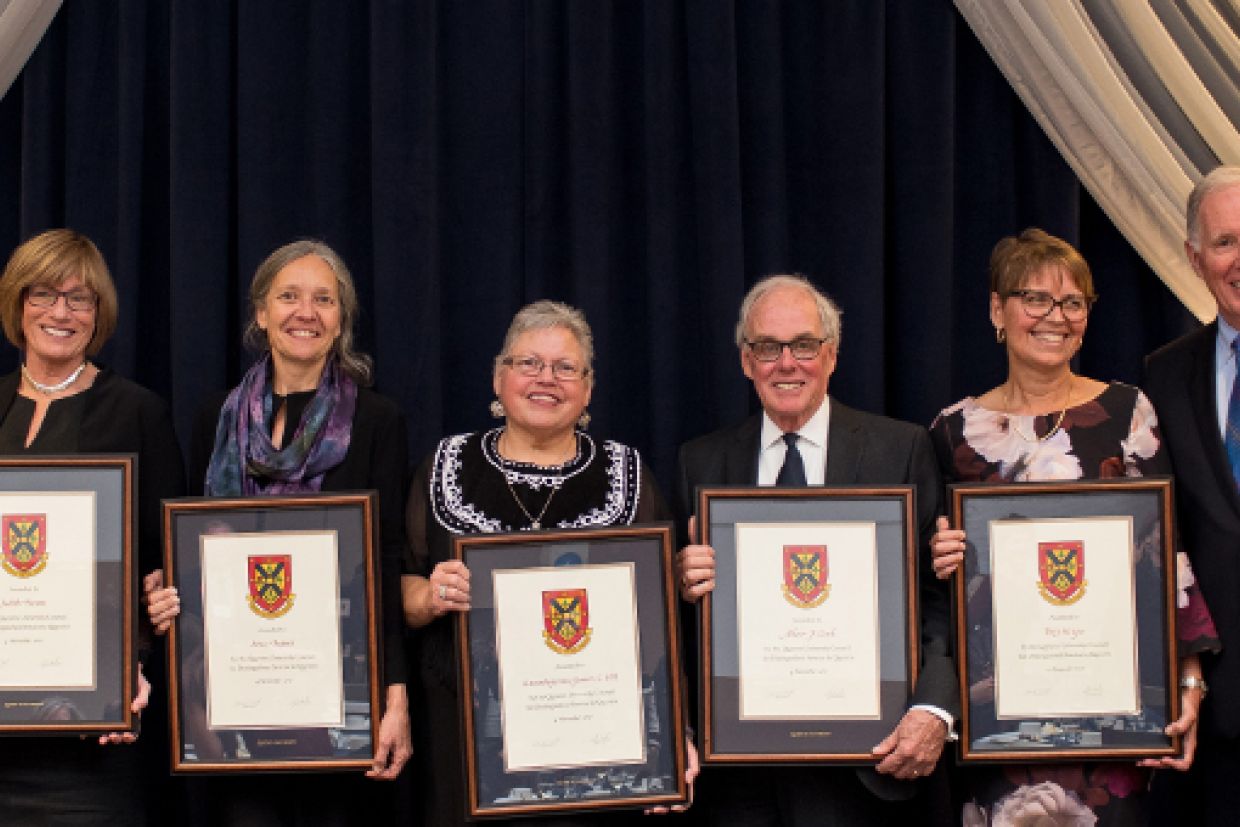 2017 Distinguished Service Award Winners