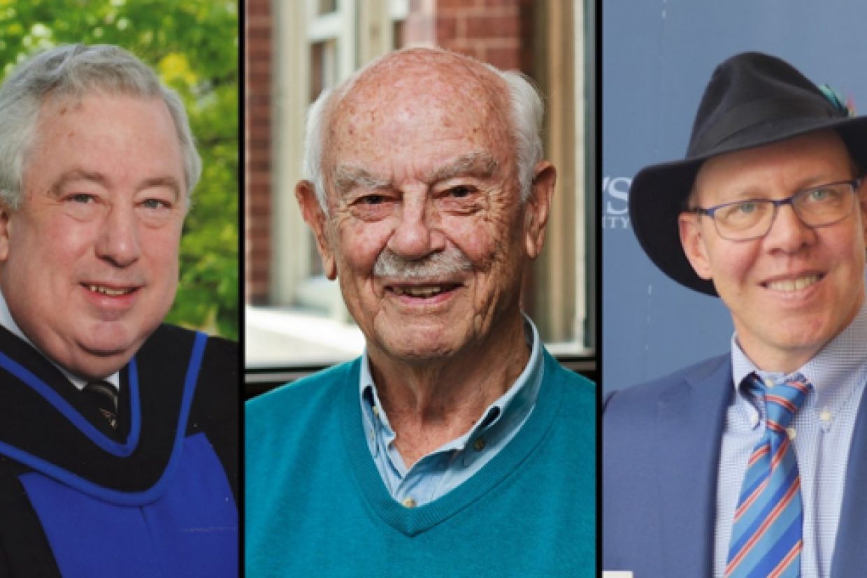 Ian Wilson, Britton Smith, and Aubrey Dan.