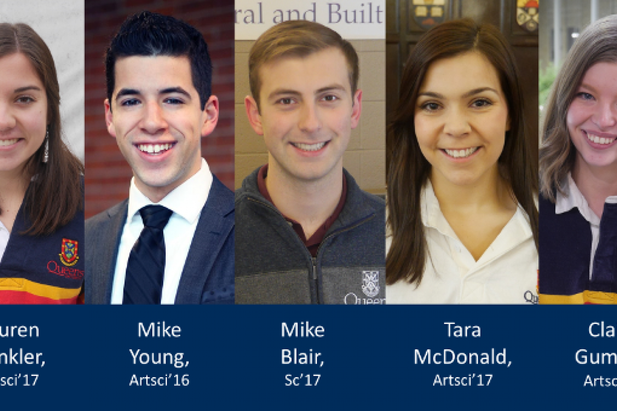 Lauren Winkler, Mike Young, Mike Blair, Tara McDonald, Claire Gummo