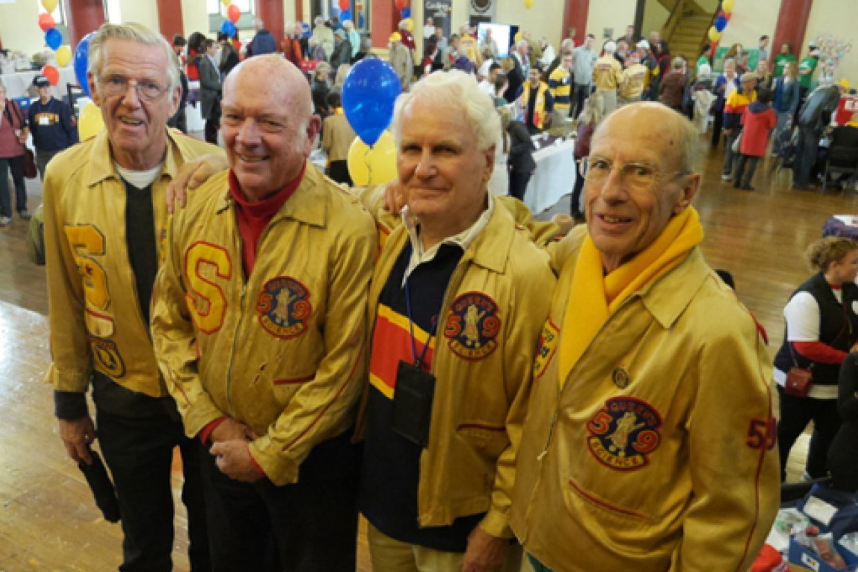 Dave Turnbull, David Scott, Alan Hallworth, George Aitken