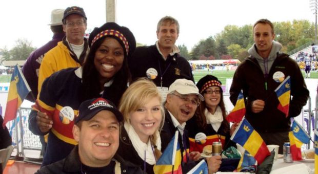 Alumni at event
