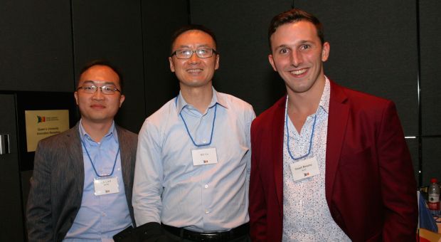 Alumni at event