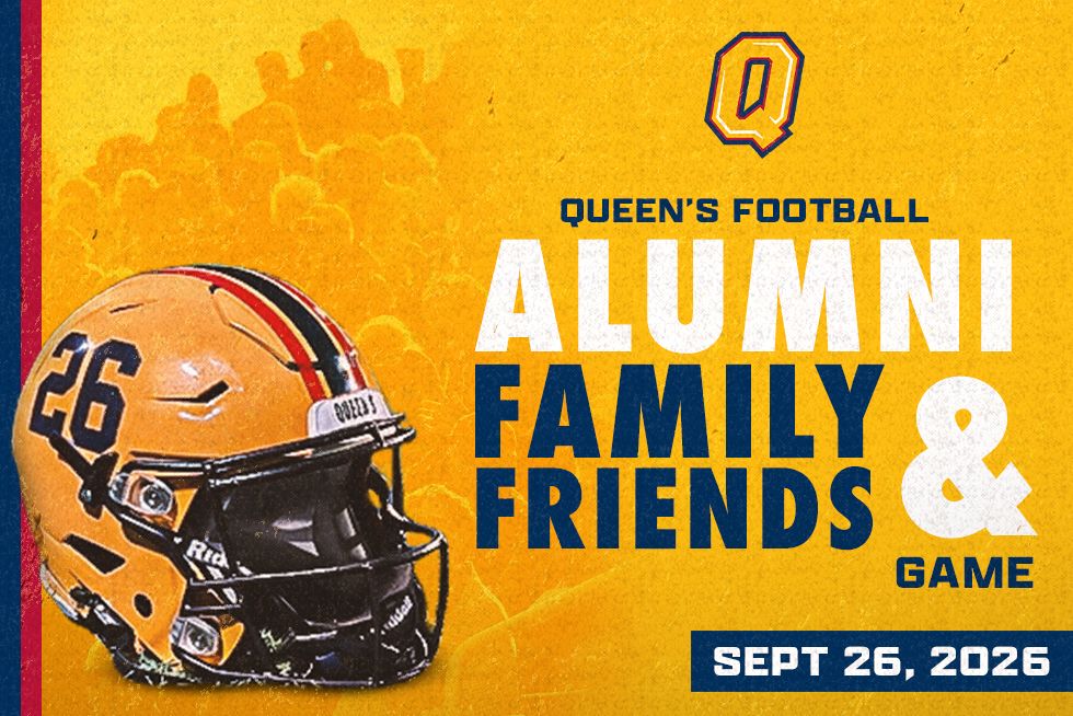 Queen's Football Alumni, Family, & Friends Game, Sept. 26, 2026