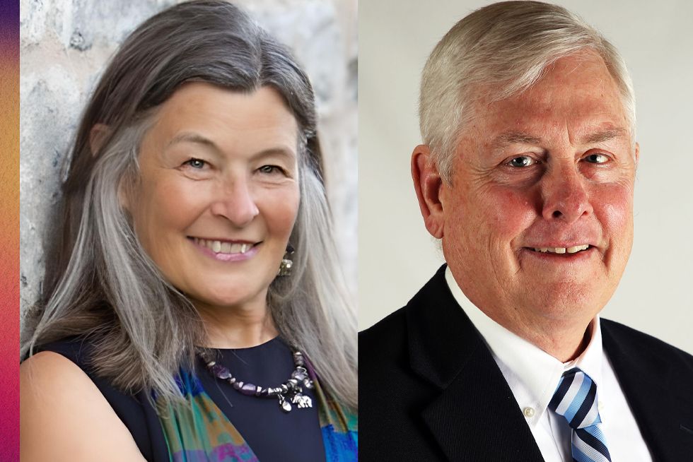 Sophie Kiwala and Frank Halligan